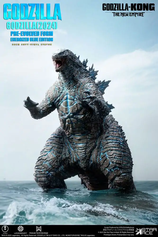Godzilla vs. Kong: The New Empire Mäkká vinylová socha Godzilla (2024) Evolved Blue Edition 28 cm produktová fotografia
