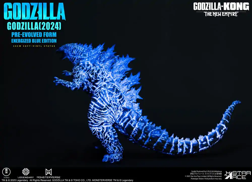 Godzilla vs. Kong: The New Empire Mäkká vinylová socha Godzilla (2024) Evolved Blue Edition 28 cm produktová fotografia