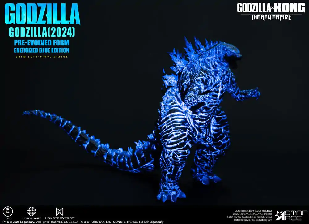 Godzilla vs. Kong: The New Empire Mäkká vinylová socha Godzilla (2024) Evolved Blue Edition 28 cm produktová fotografia