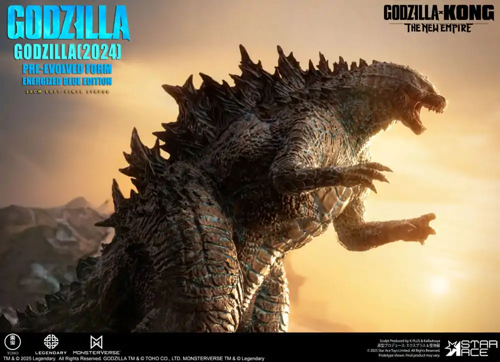 Godzilla vs. Kong: The New Empire Mäkká vinylová socha Godzilla (2024) Evolved Blue Edition 28 cm produktová fotografia