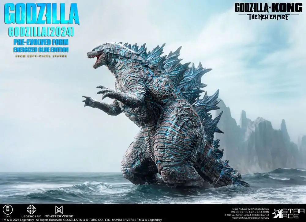 Godzilla vs. Kong: The New Empire Mäkká vinylová socha Godzilla (2024) Evolved Blue Edition 28 cm produktová fotografia