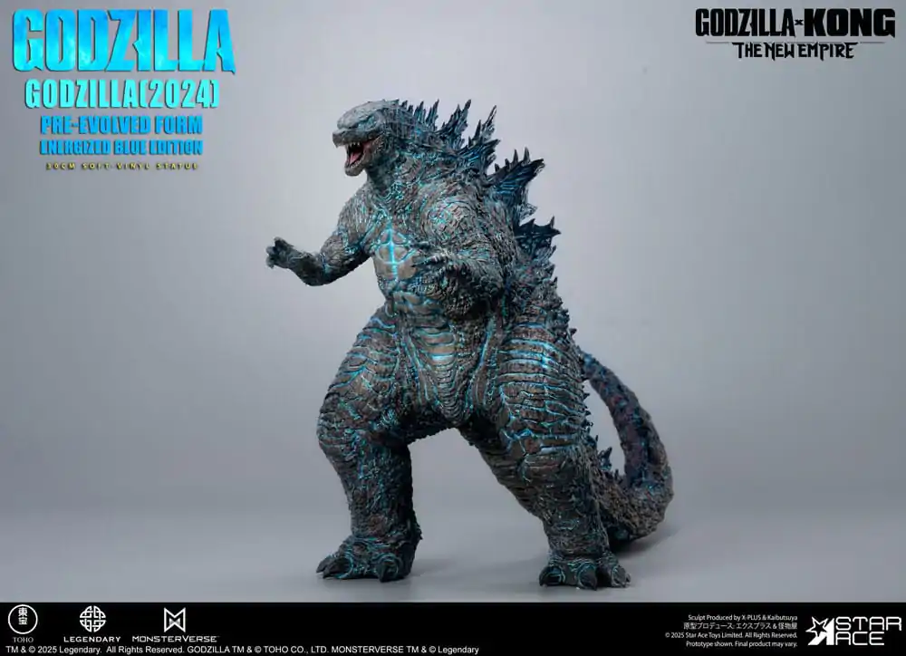 Godzilla vs. Kong: The New Empire Mäkká vinylová socha Godzilla (2024) Evolved Blue Edition 28 cm produktová fotografia