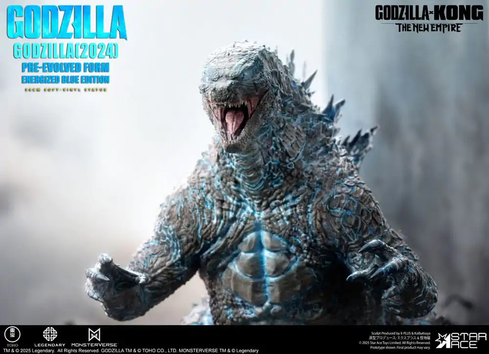 Godzilla vs. Kong: The New Empire Mäkká vinylová socha Godzilla (2024) Evolved Blue Edition 28 cm produktová fotografia