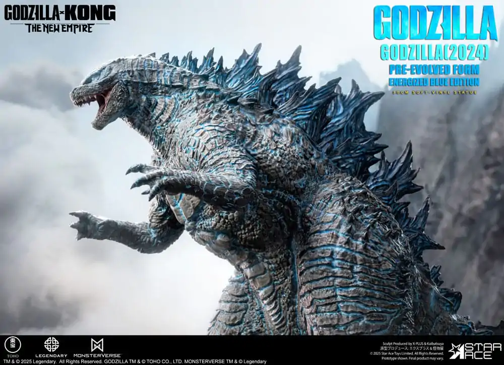 Godzilla vs. Kong: The New Empire Mäkká vinylová socha Godzilla (2024) Evolved Blue Edition 28 cm produktová fotografia