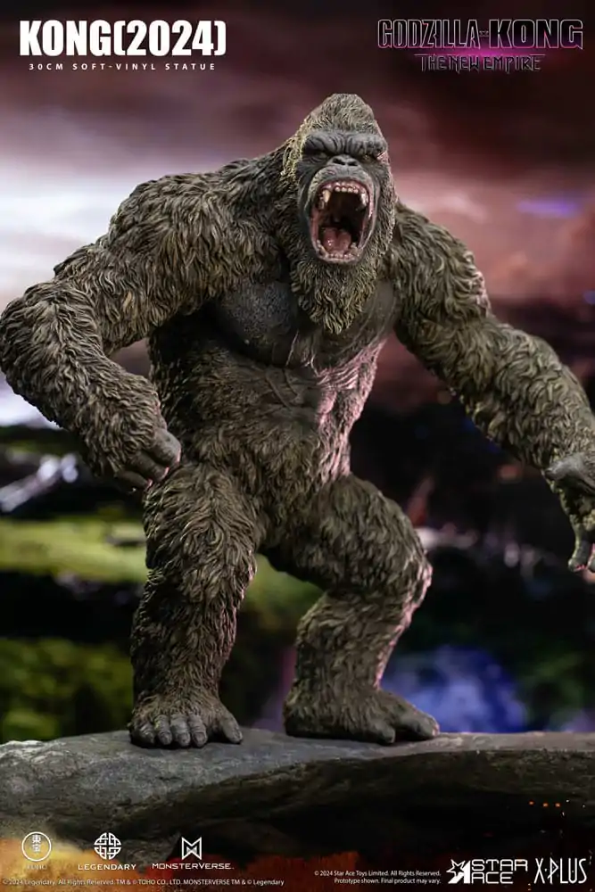 Godzilla vs. Kong: The New Empire Soft Vinyl Soška Kong 30 cm termékfotó