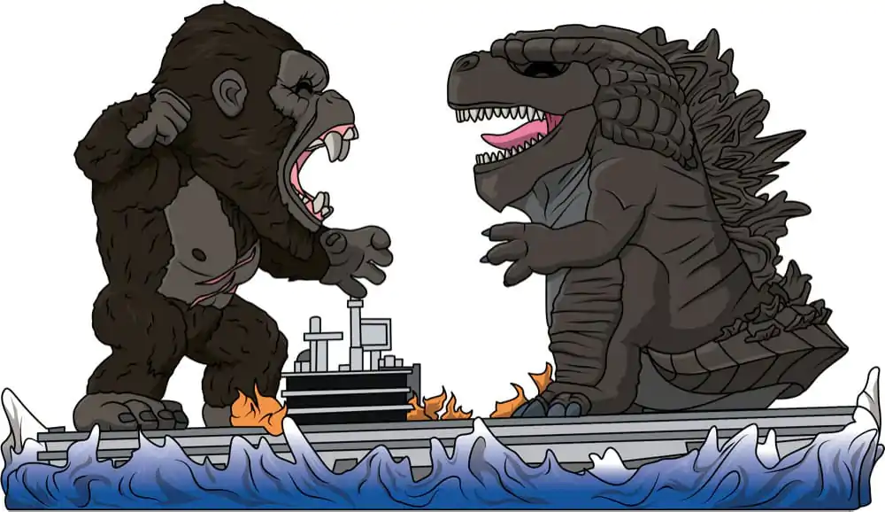 Godzilla vs. Kong vinylová figúrka Godzilla vs. Kong 11 cm produktová fotografia