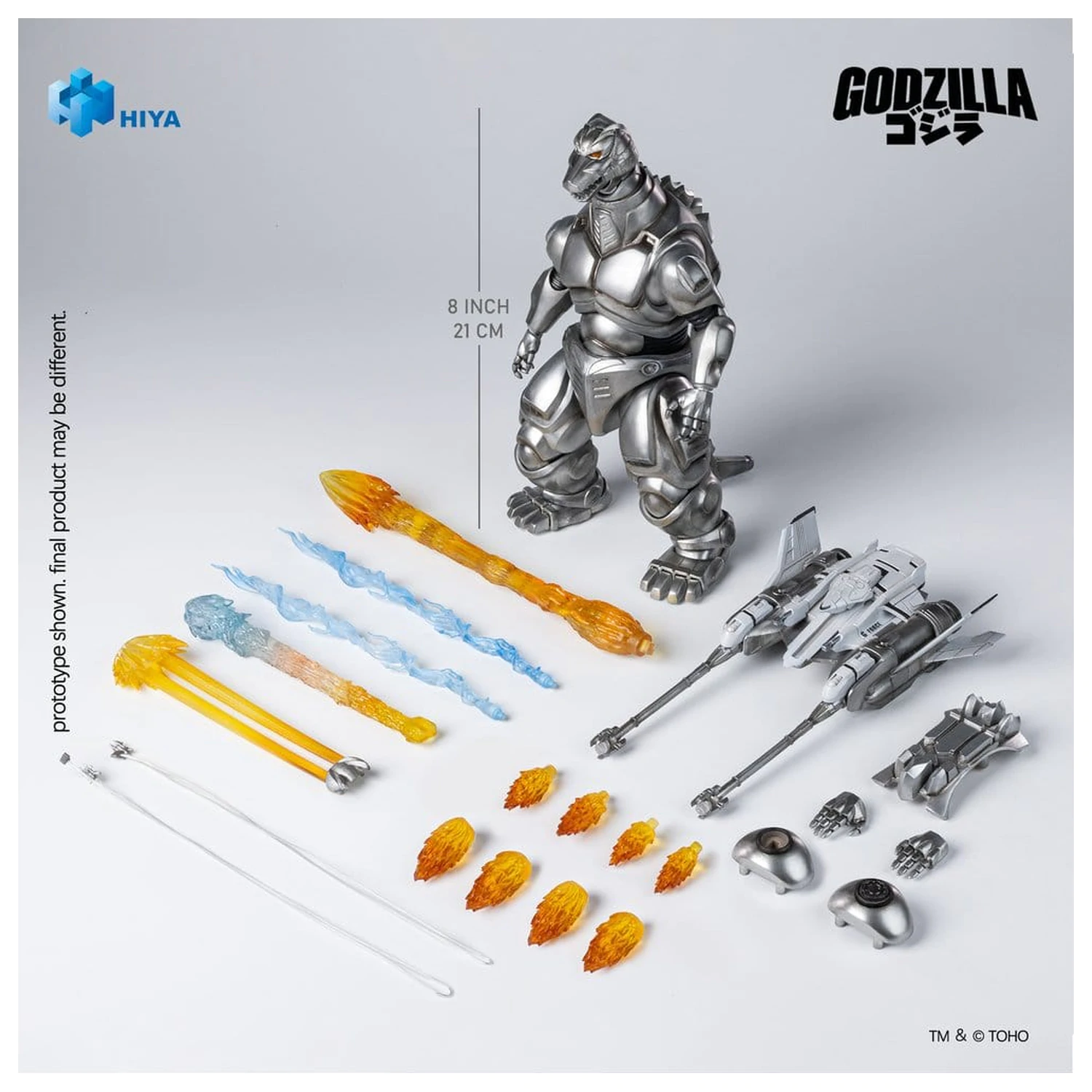 Godzilla vs. Mechagodzilla (1993) Exquisite Basic akčná figúrka Super Mechagodzilla 21 cm produktová fotografia