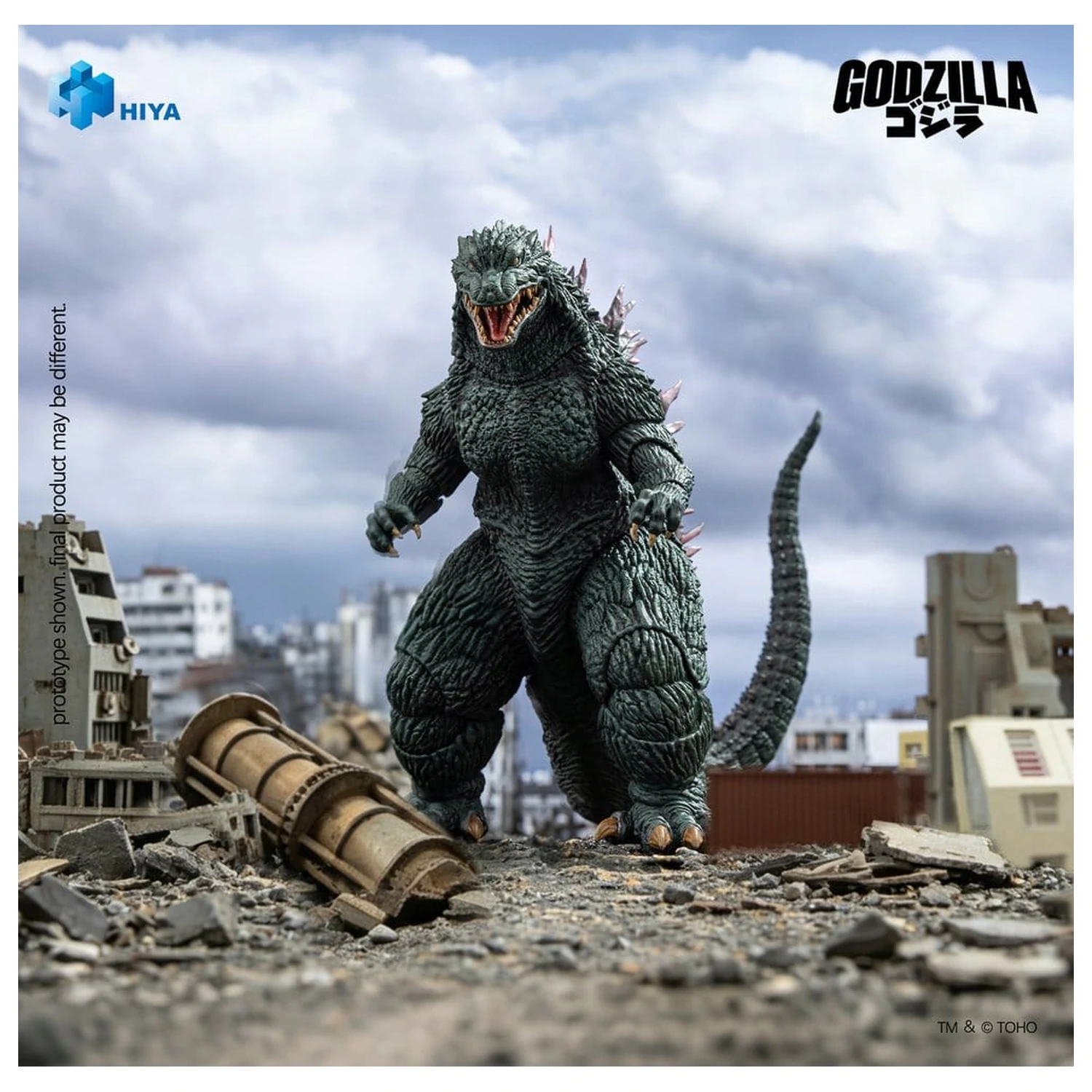 Godzilla vs. Megaguirus (2000) Exquisite Basic Series Akčná figúrka Godzilla 18 cm produktová fotografia