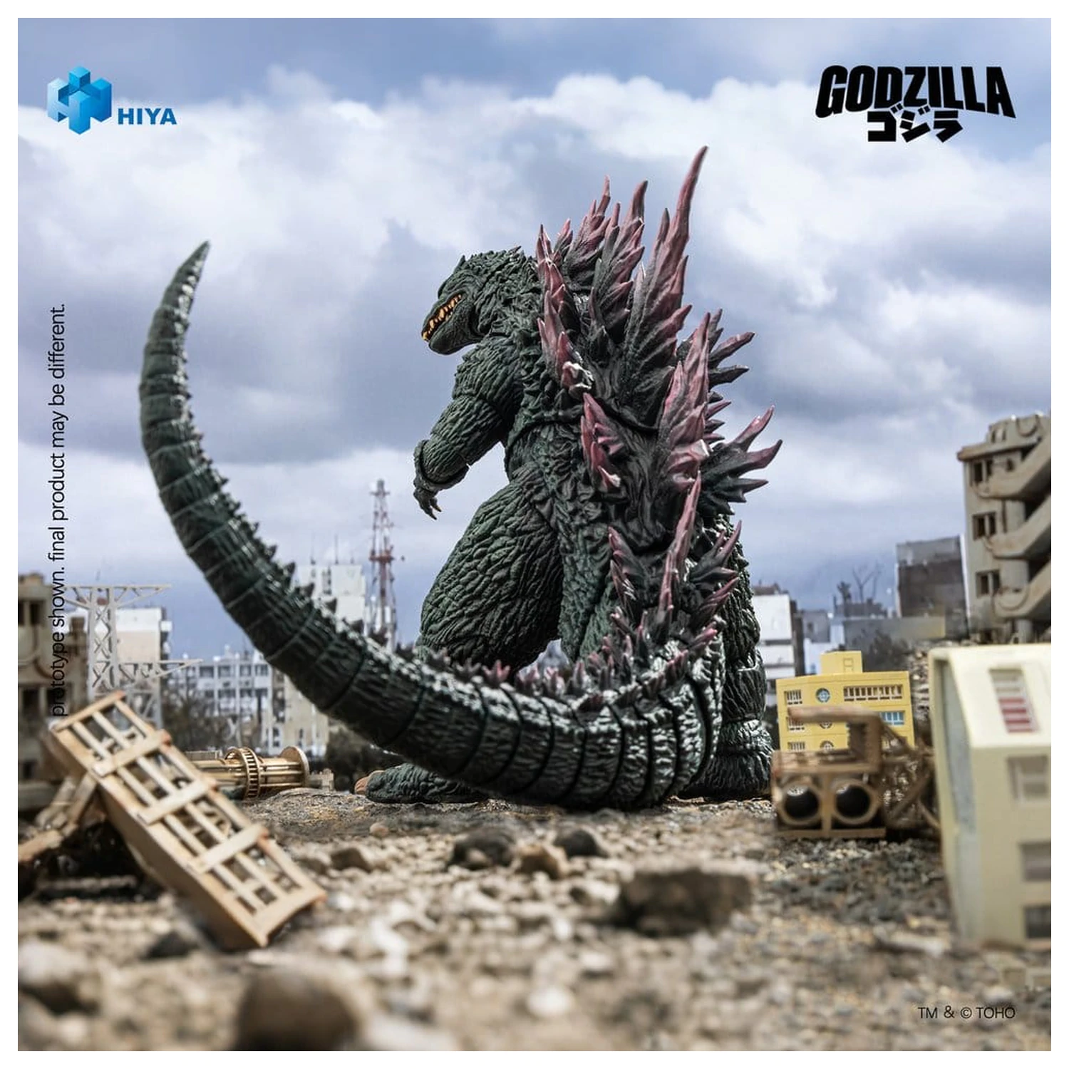 Godzilla vs. Megaguirus (2000) Exquisite Basic Series Akčná figúrka Godzilla 18 cm produktová fotografia