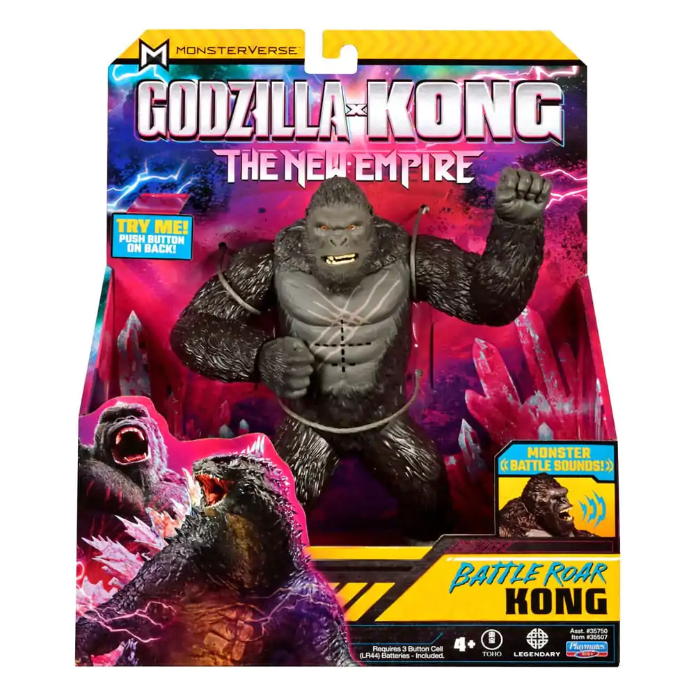 Godzilla x Kong: The New Empire Battle Roar Akčná figúrka Kong 18 cm produktová fotografia