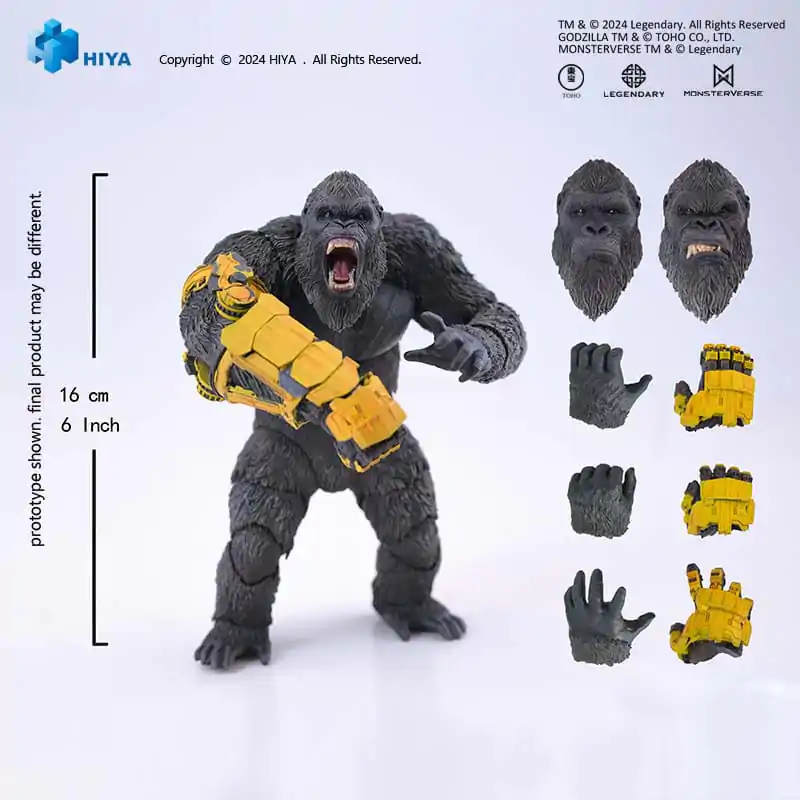 Godzilla x Kong: The New Empire Exquisite Basic Akčná figúrka Kong B.E.A.S.T. Glove Ver. 16 cm termékfotó