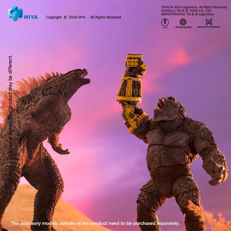 Godzilla x Kong: The New Empire Exquisite Basic Akčná figúrka Kong B.E.A.S.T. Glove Ver. 16 cm termékfotó