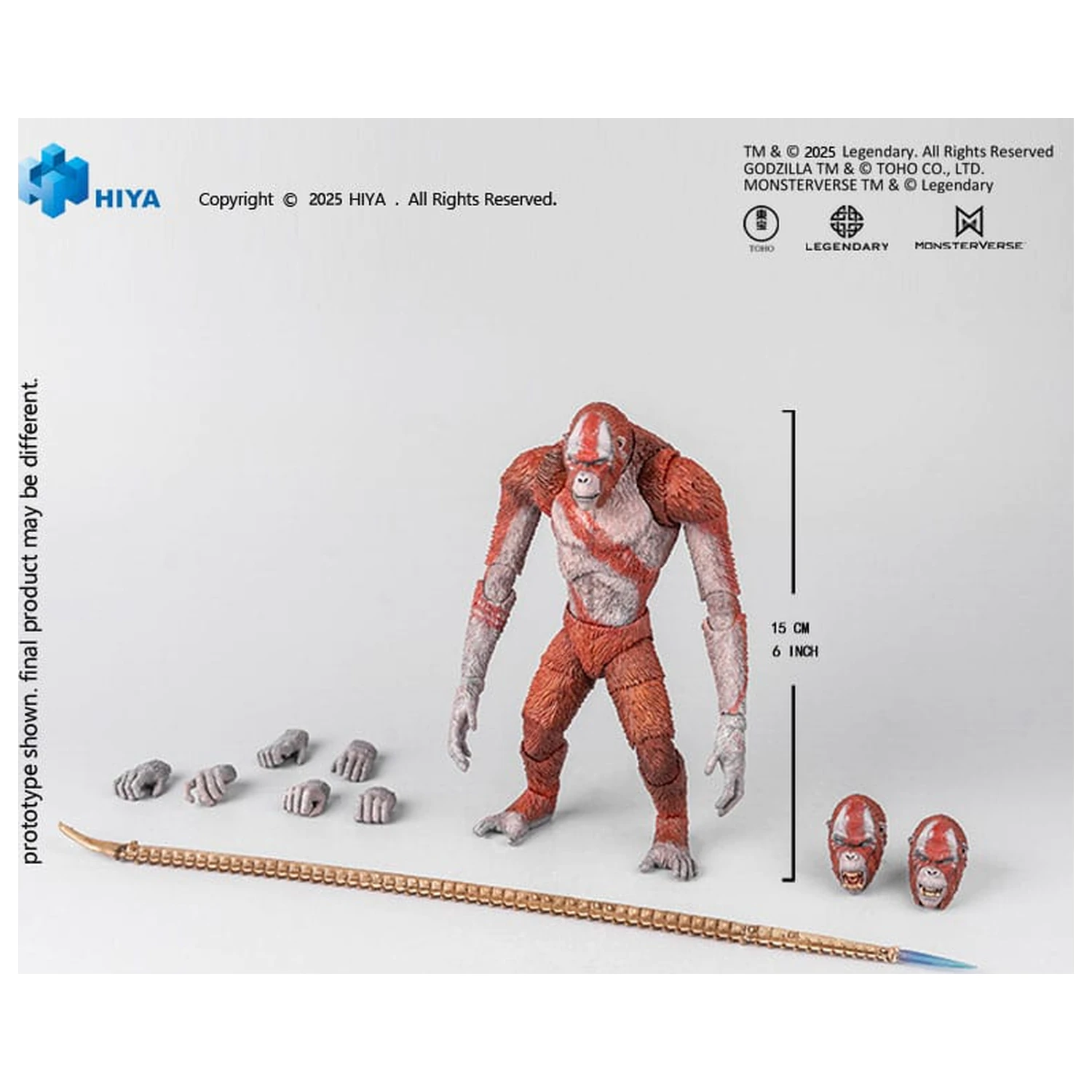 Godzilla x Kong The New Empire Exquisite Basic akčná figúrka Skar King 15 cm produktová fotografia