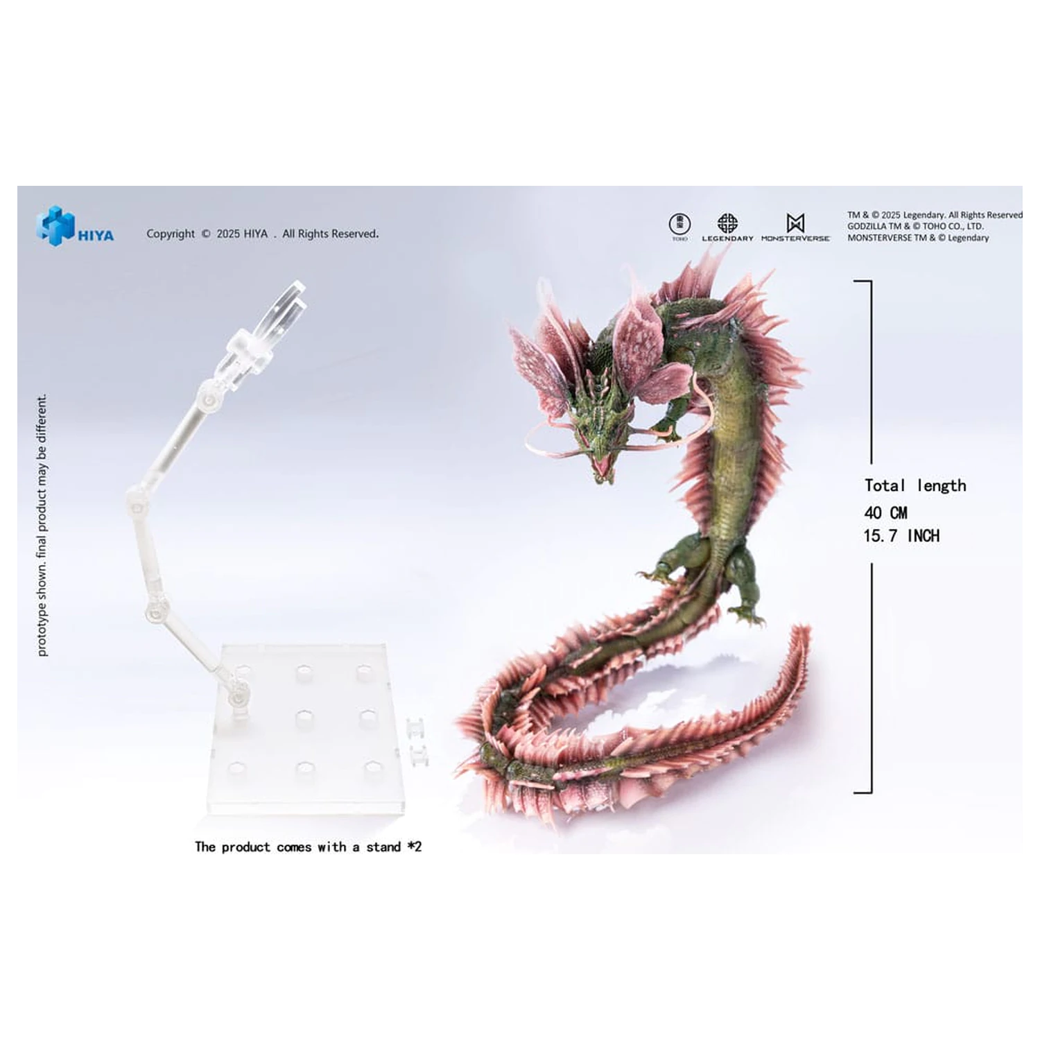 Godzilla x Kong The New Empire Exquisite Basic akčná figúrka Tiamat 40 cm produktová fotografia