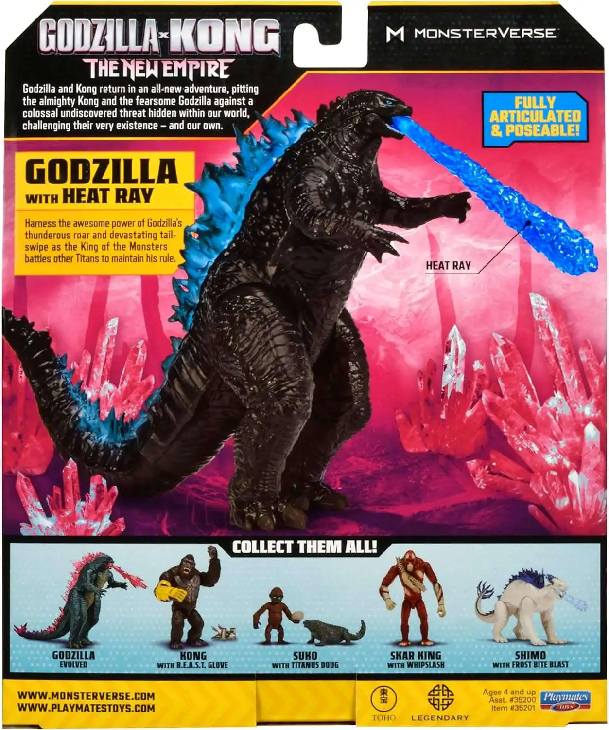 Godzilla x Kong: The New Empire - Godzilla Evolved with Heat Ray Akčná figúrka 15 cm produktová fotografia