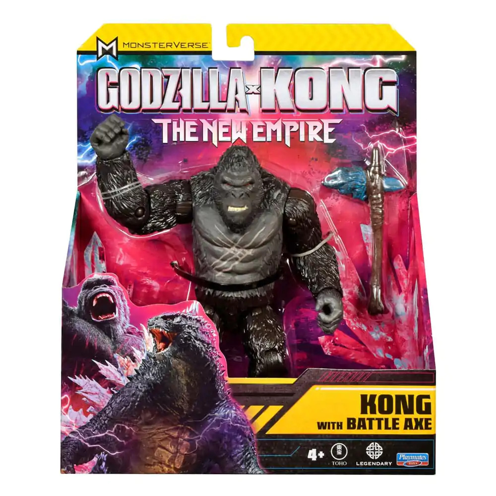 Godzilla x Kong: The New Empire Akčná figúrka Kong s Battle Axe 15 cm produktová fotografia