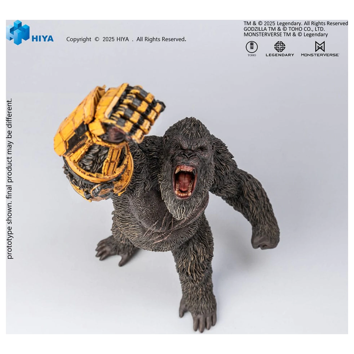 Godzilla x Kong The New Empire Stylist Series PVC socha Kong B.E.A.S.T. Glove Version 22 cm produktová fotografia