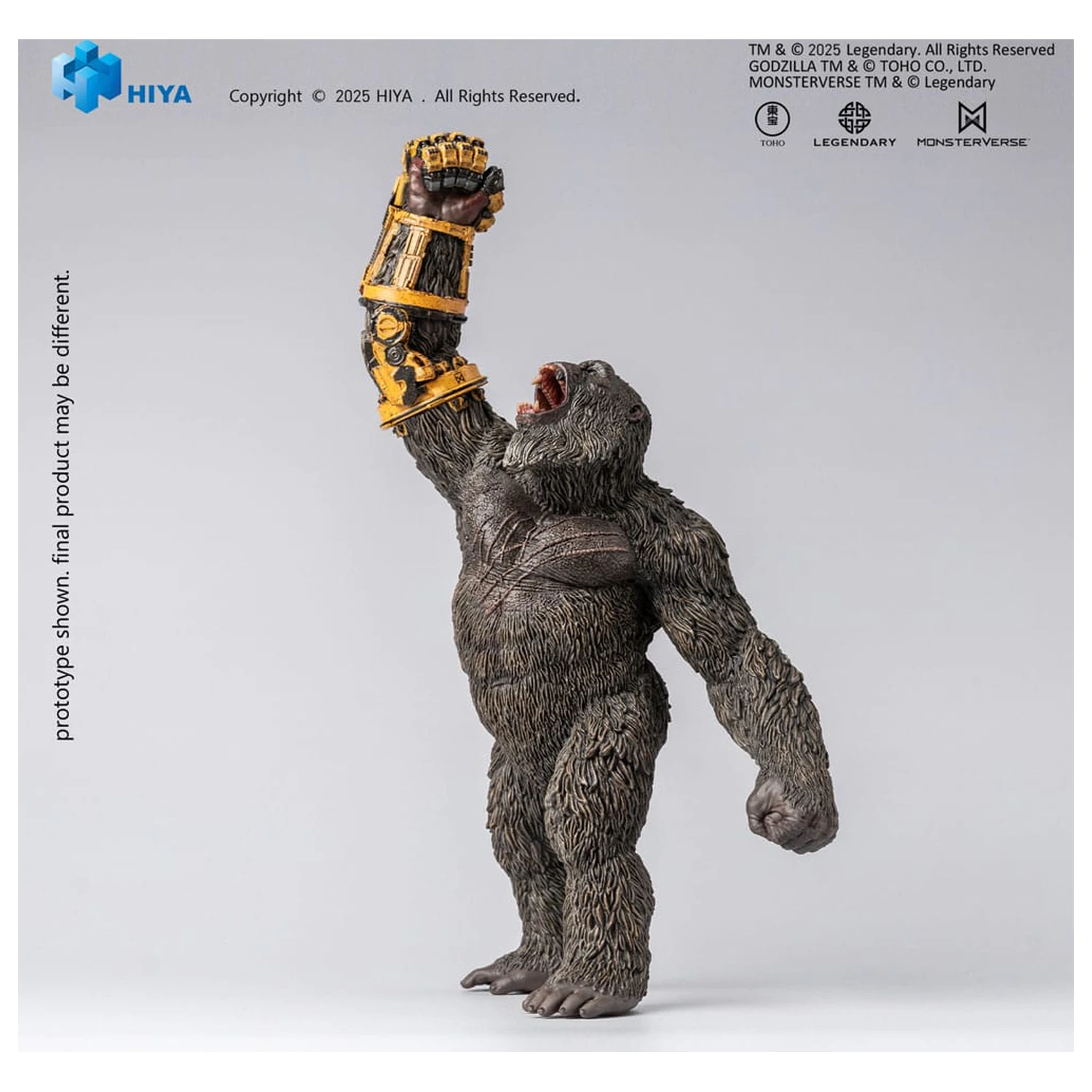 Godzilla x Kong The New Empire Stylist Series PVC socha Kong B.E.A.S.T. Glove Version 22 cm produktová fotografia