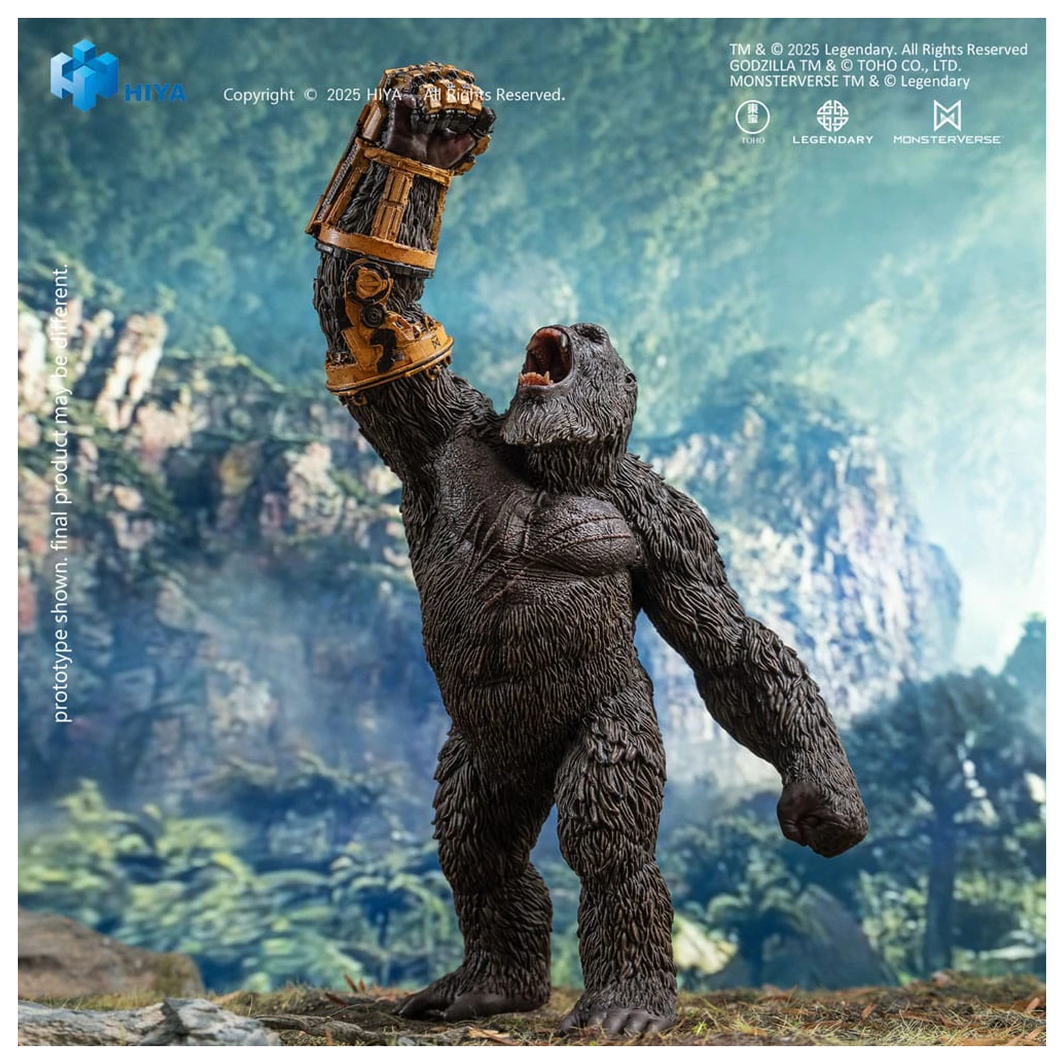 Godzilla x Kong The New Empire Stylist Series PVC socha Kong B.E.A.S.T. Glove Version 22 cm produktová fotografia