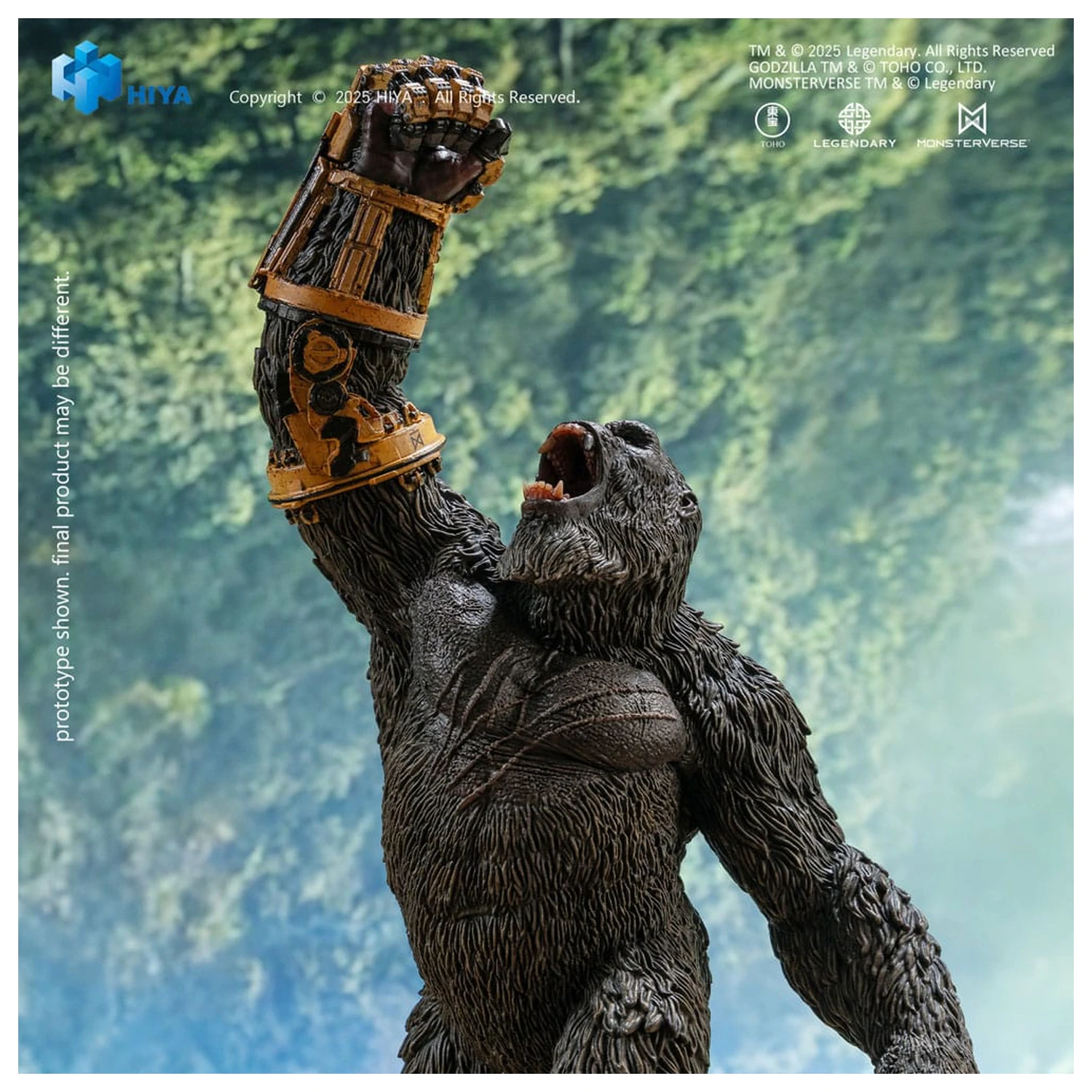 Godzilla x Kong The New Empire Stylist Series PVC socha Kong B.E.A.S.T. Glove Version 22 cm produktová fotografia