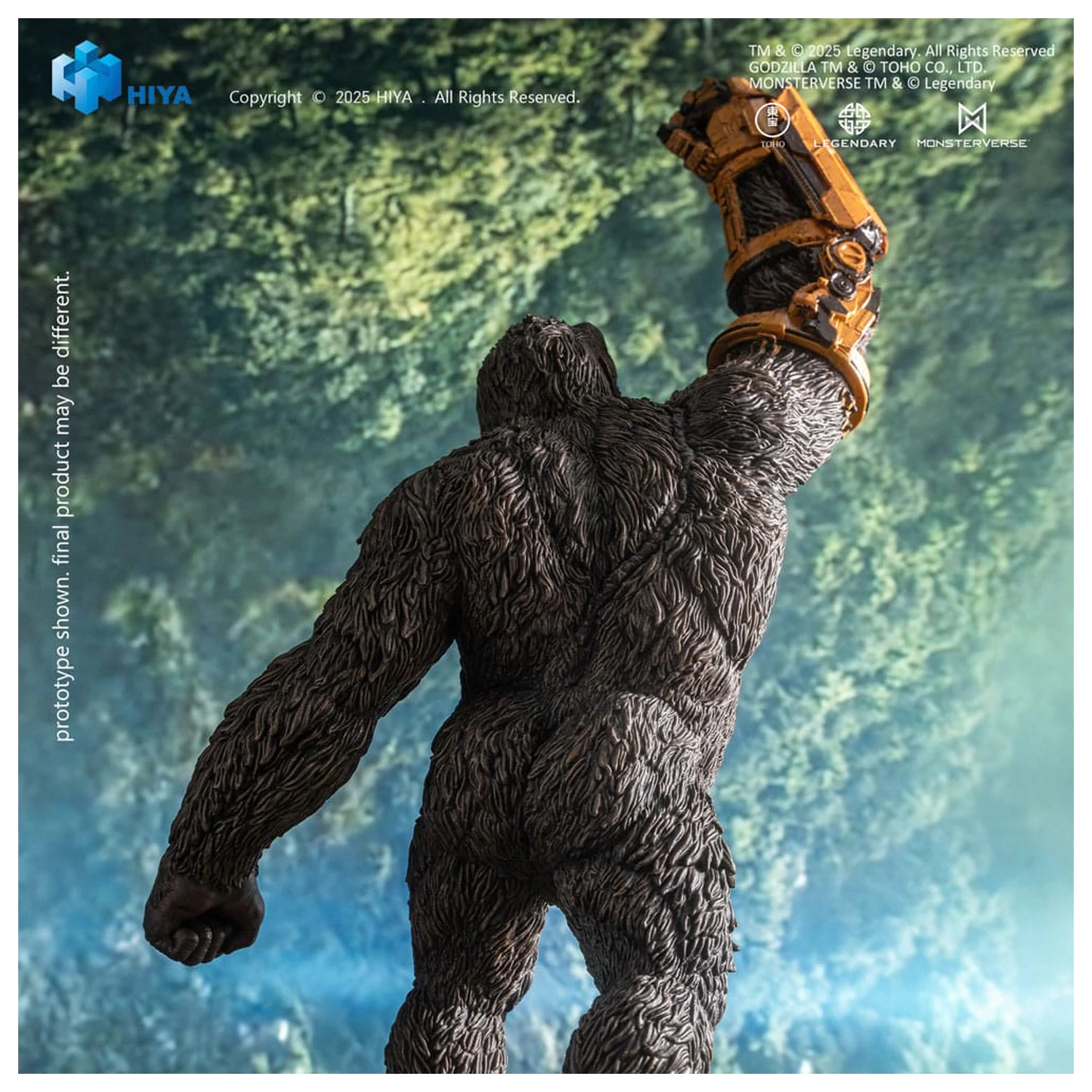 Godzilla x Kong The New Empire Stylist Series PVC socha Kong B.E.A.S.T. Glove Version 22 cm produktová fotografia