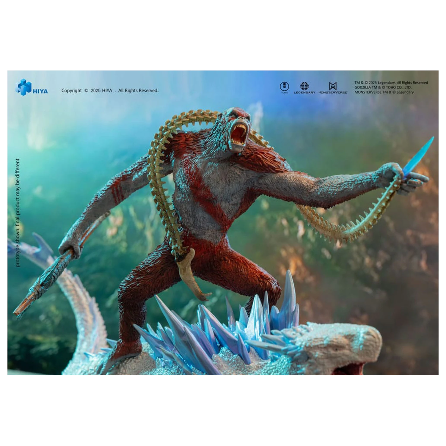 Godzilla x Kong The New Empire Stylist Series PVC socha Skar King 15 cm produktová fotografia