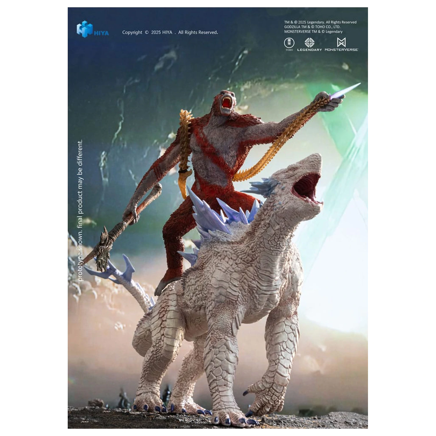 Godzilla x Kong The New Empire Stylist Series PVC socha Skar King 15 cm produktová fotografia