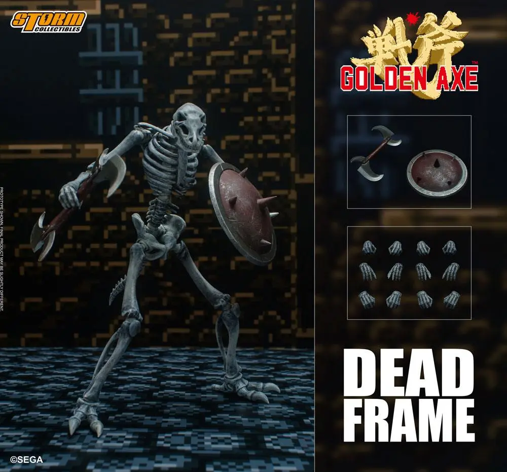 Golden Axe Action Figure 2-balenie 1/12 Dead Frame 18 cm termékfotó