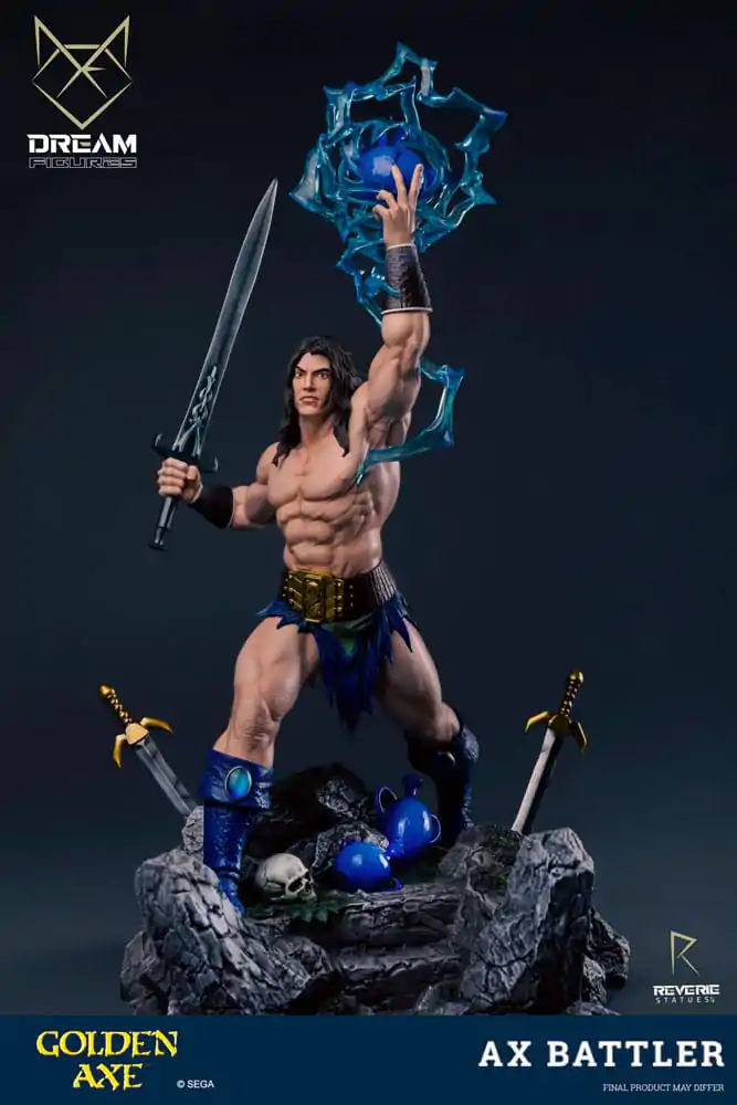 Golden Axe Nostalgic Line Socha 1/6 Ax Battler 48 cm produktová fotografia