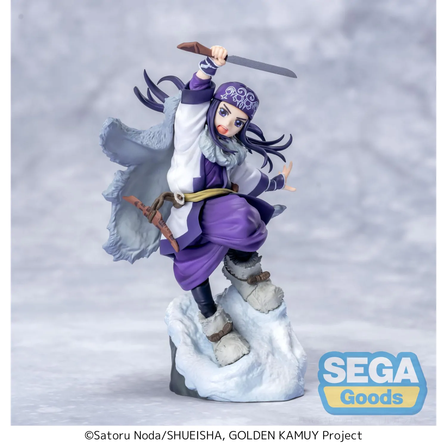 Golden Kamuy Xross Link Anime PVC Socha Asirpa 11 cm produktová fotografia