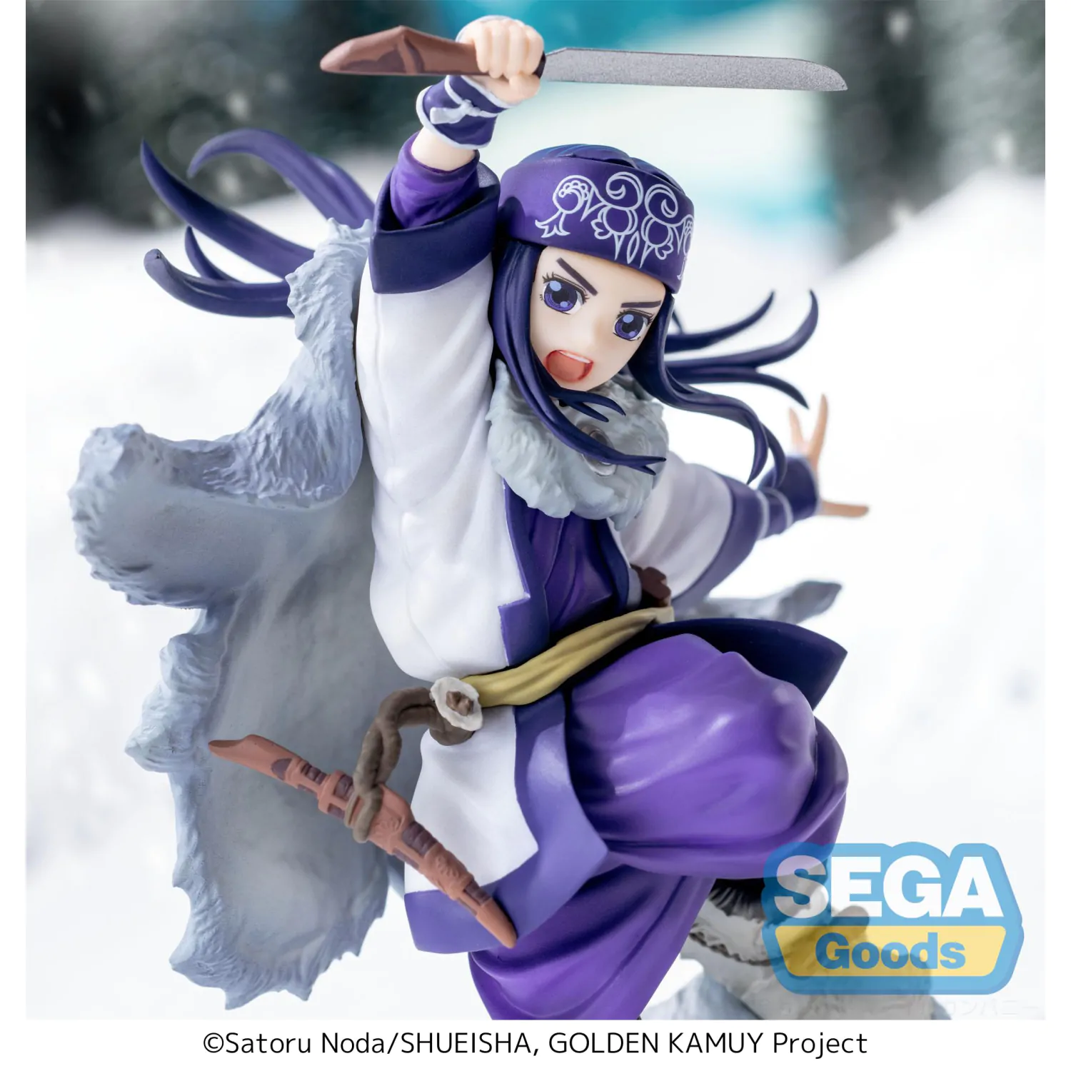 Golden Kamuy Xross Link Anime PVC Socha Asirpa 11 cm produktová fotografia