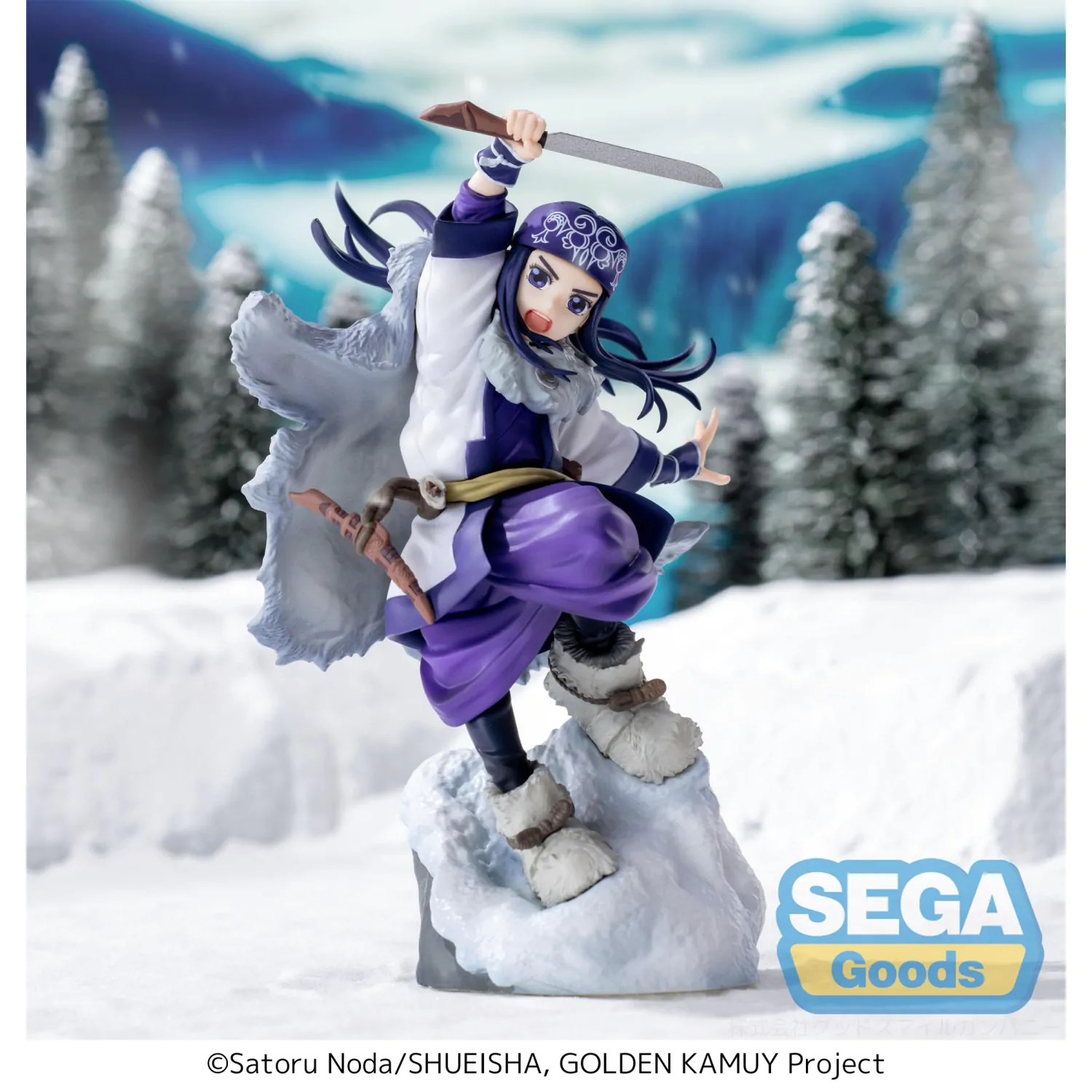 Golden Kamuy Xross Link Anime PVC Socha Asirpa 11 cm produktová fotografia