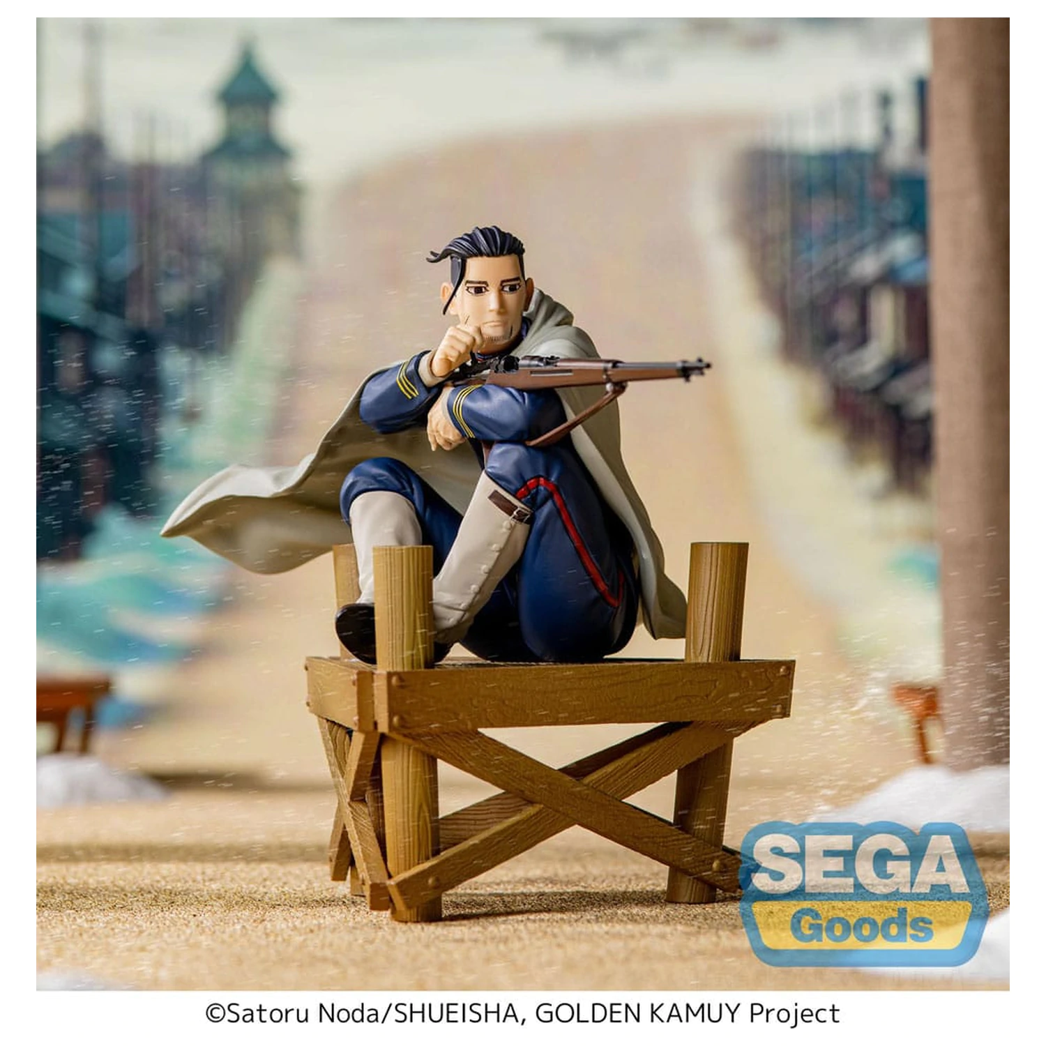 Golden Kamuy Xross Link Anime PVC Socha Hyakunosuke Ogata 13 cm produktová fotografia