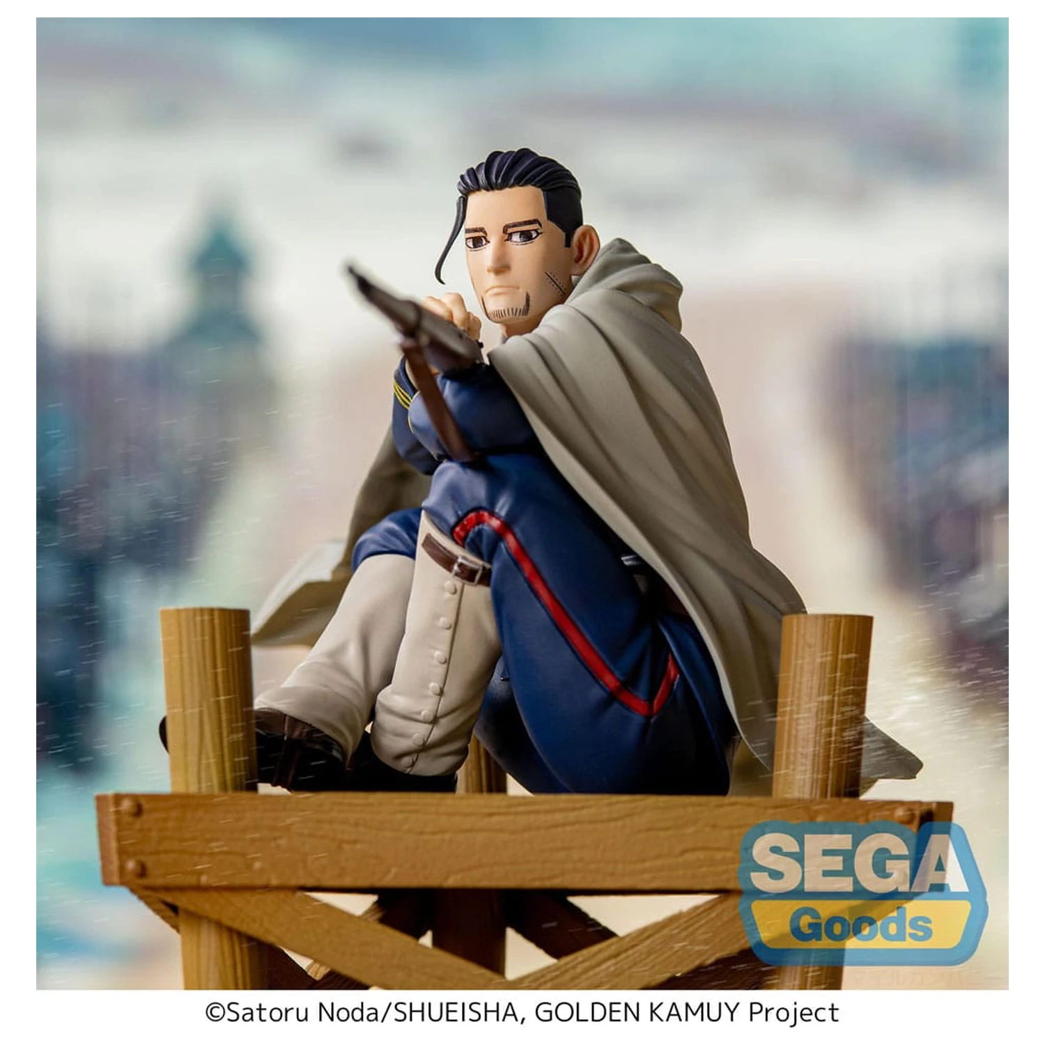 Golden Kamuy Xross Link Anime PVC Socha Hyakunosuke Ogata 13 cm produktová fotografia