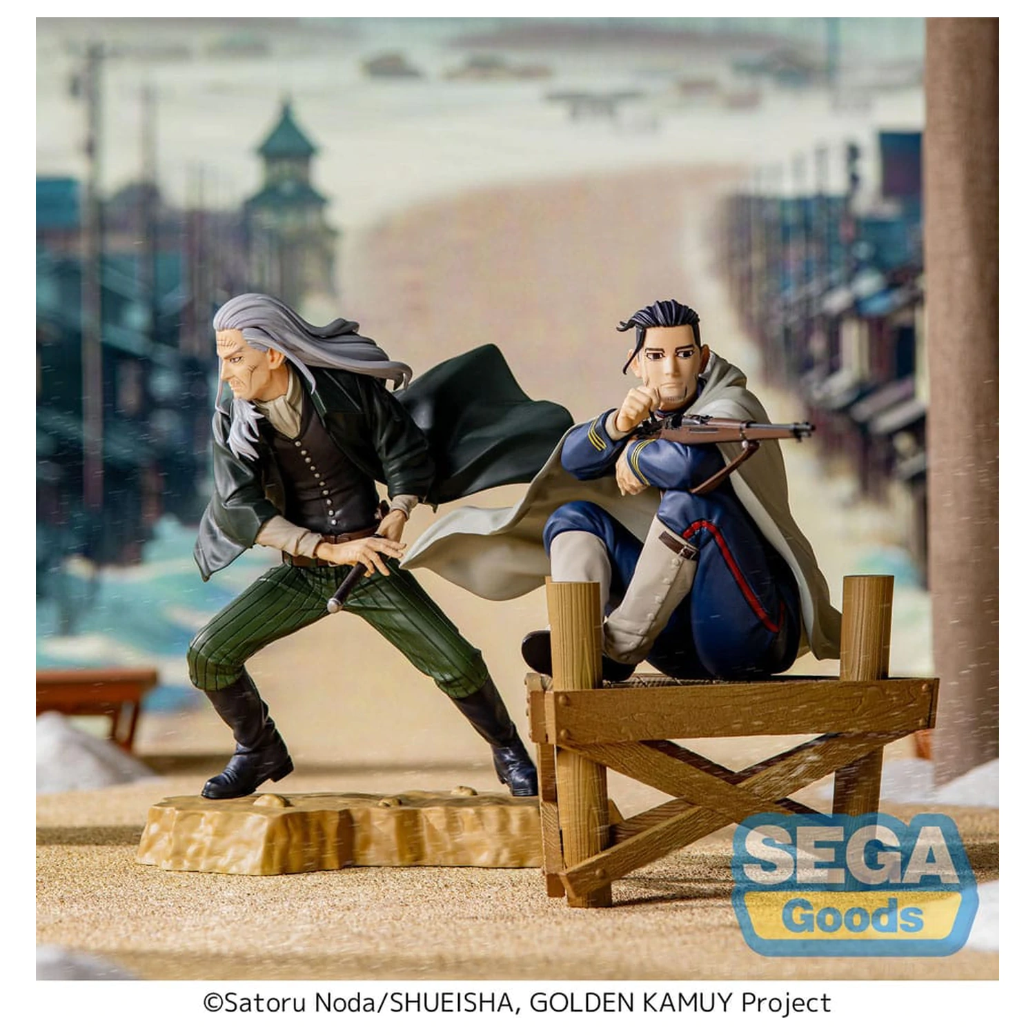 Golden Kamuy Xross Link Anime PVC Socha Hyakunosuke Ogata 13 cm produktová fotografia