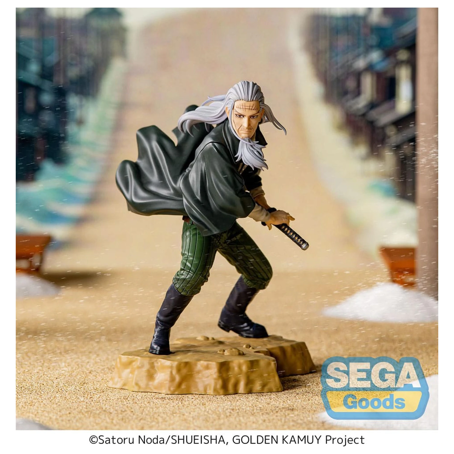 Golden Kamuy Xross Link Anime PVC Socha Toshizo Hijikata 13 cm produktová fotografia