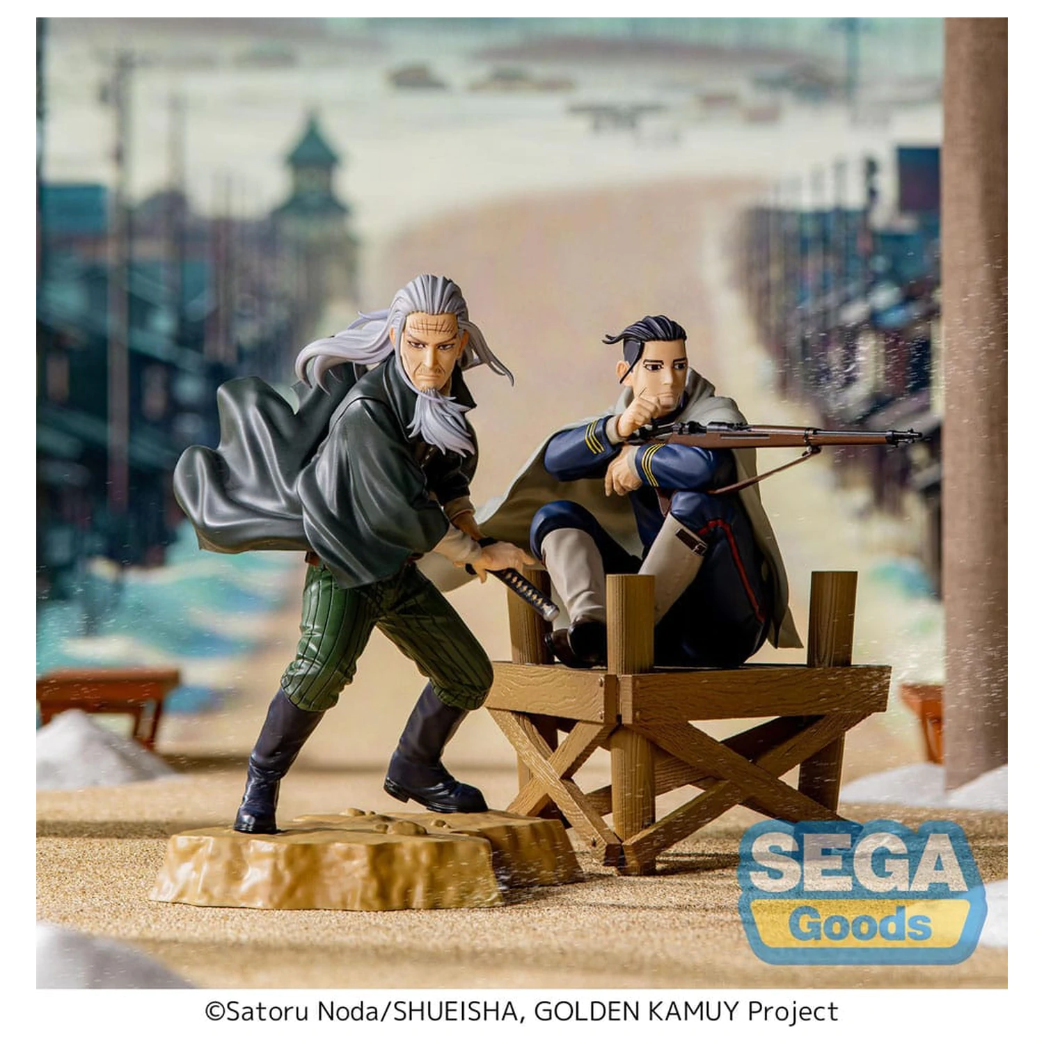 Golden Kamuy Xross Link Anime PVC Socha Toshizo Hijikata 13 cm produktová fotografia
