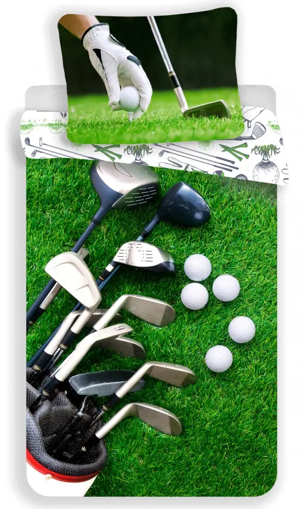 Golf obliečka na perinu 140×200 cm, 70×90 cm produktová fotografia