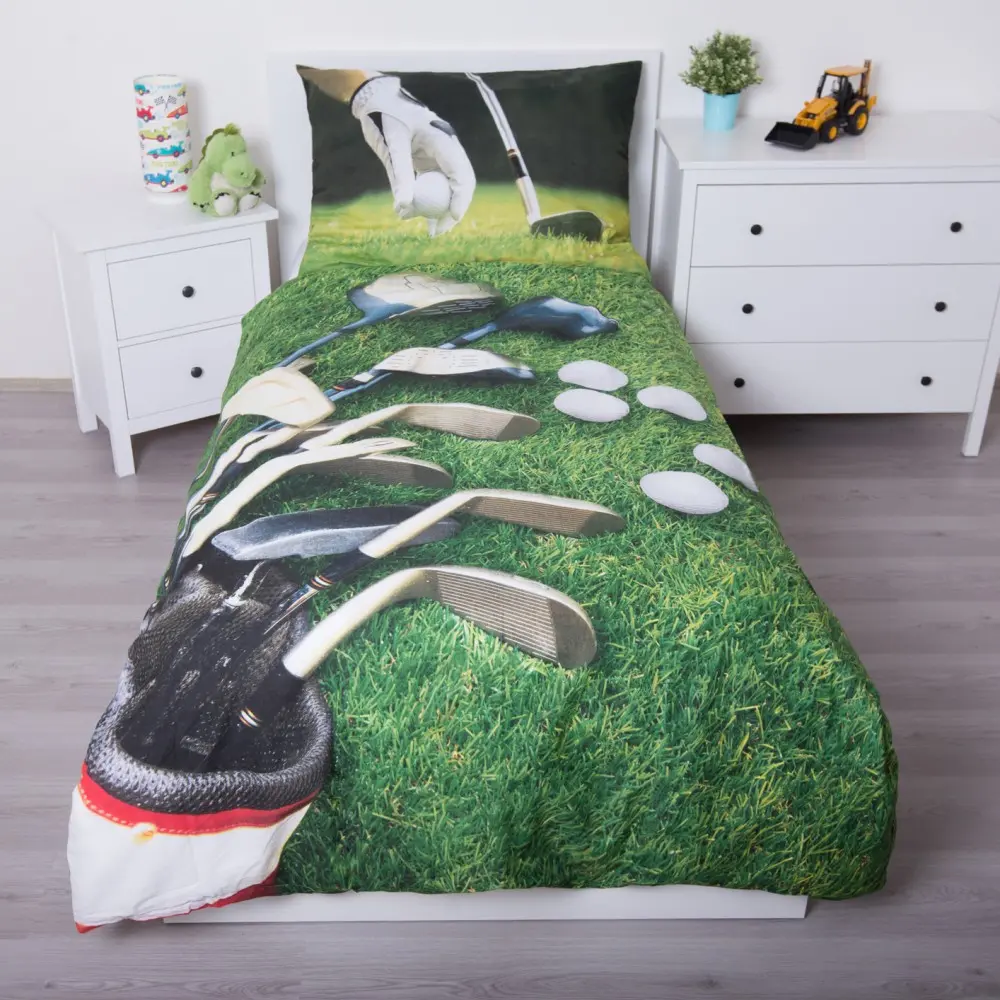 Golf obliečka na perinu 140×200 cm, 70×90 cm produktová fotografia