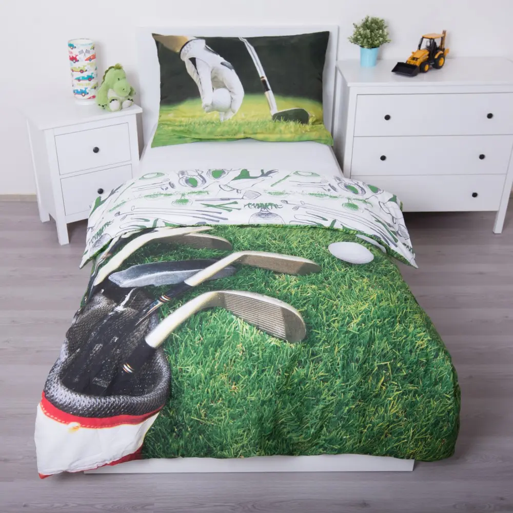 Golf obliečka na perinu 140×200 cm, 70×90 cm produktová fotografia