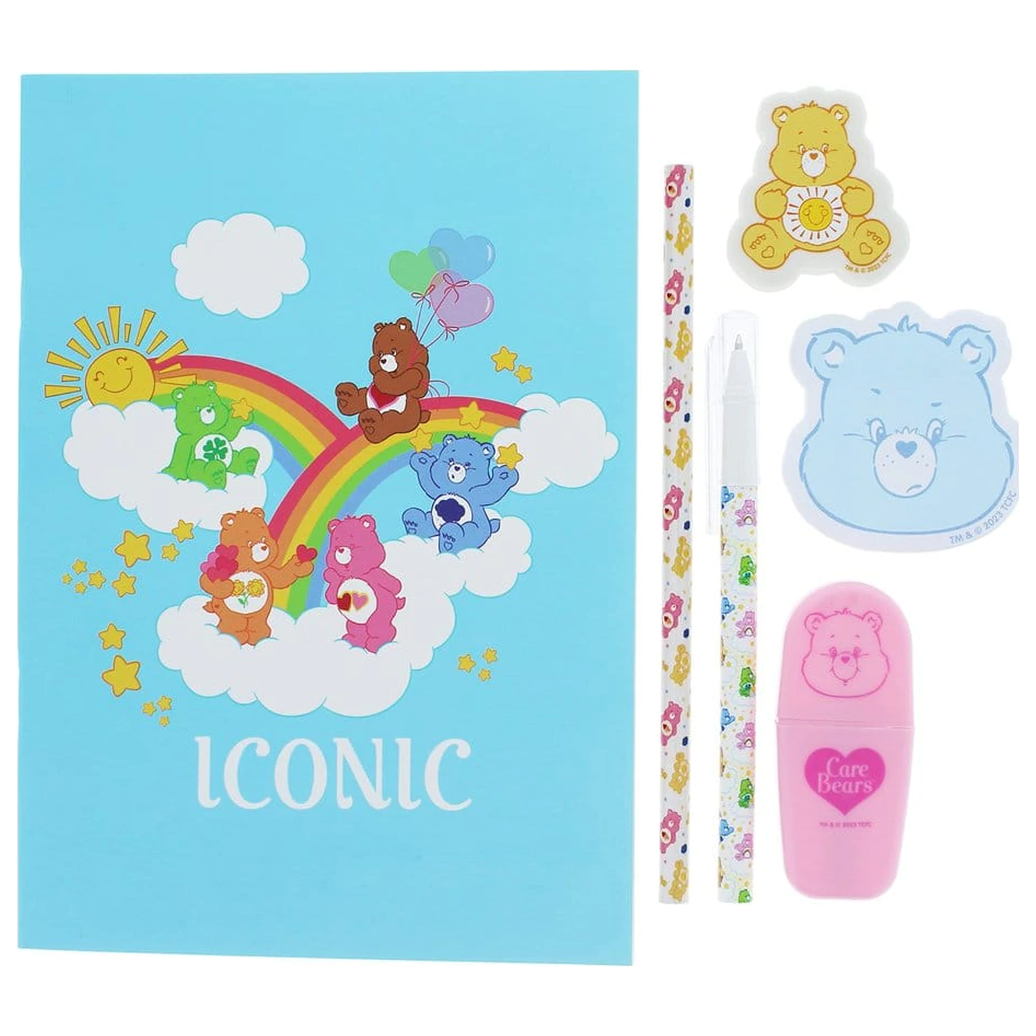 Care Bears 7-dielna súprava písacích potrieb produktová fotografia