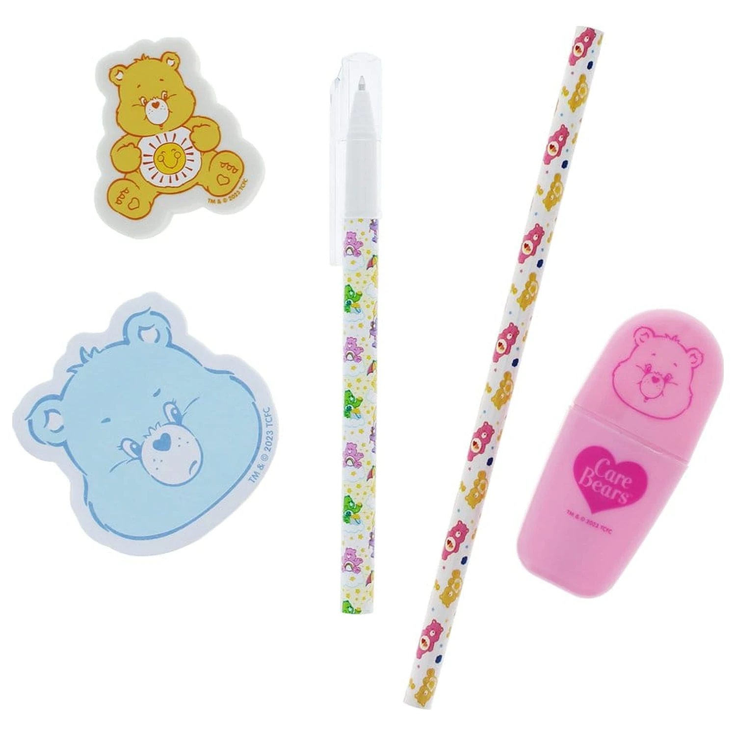 Care Bears 7-dielna súprava písacích potrieb produktová fotografia