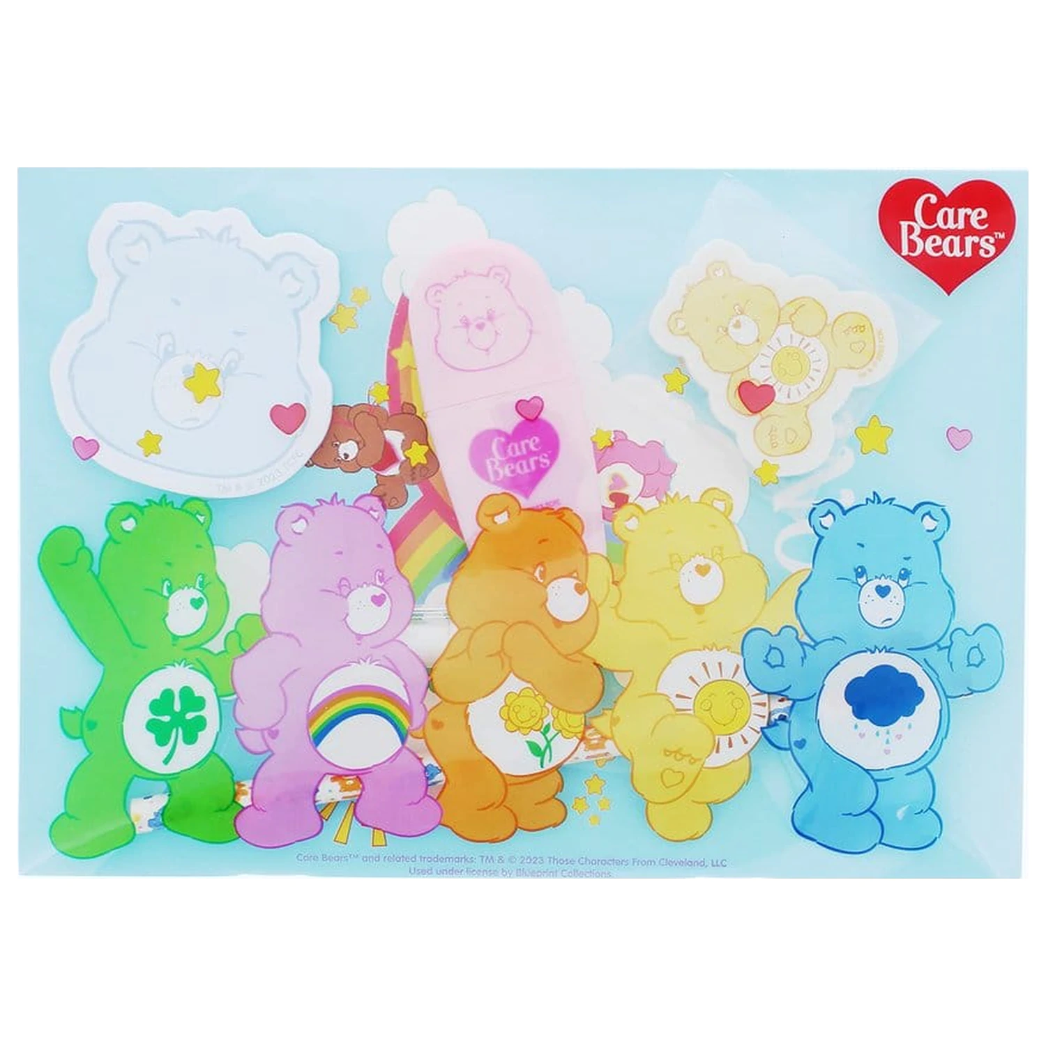 Care Bears 7-dielna súprava písacích potrieb produktová fotografia