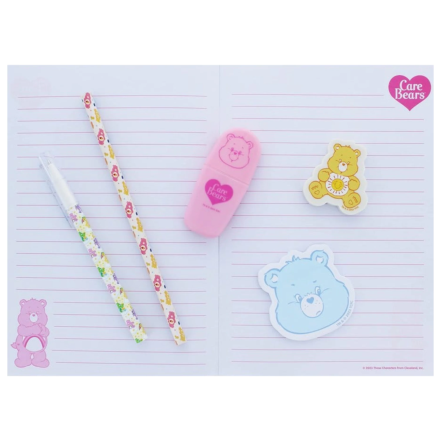 Care Bears 7-dielna súprava písacích potrieb produktová fotografia
