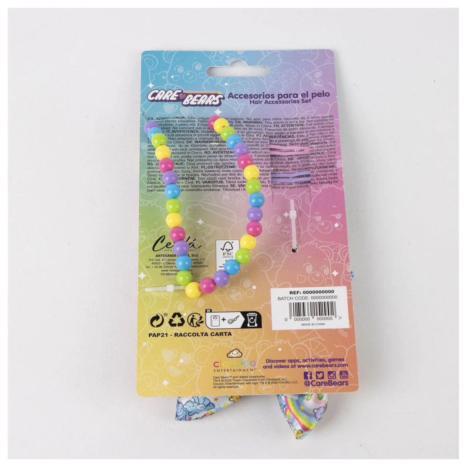 Care Bears kozmetická sada produktová fotografia