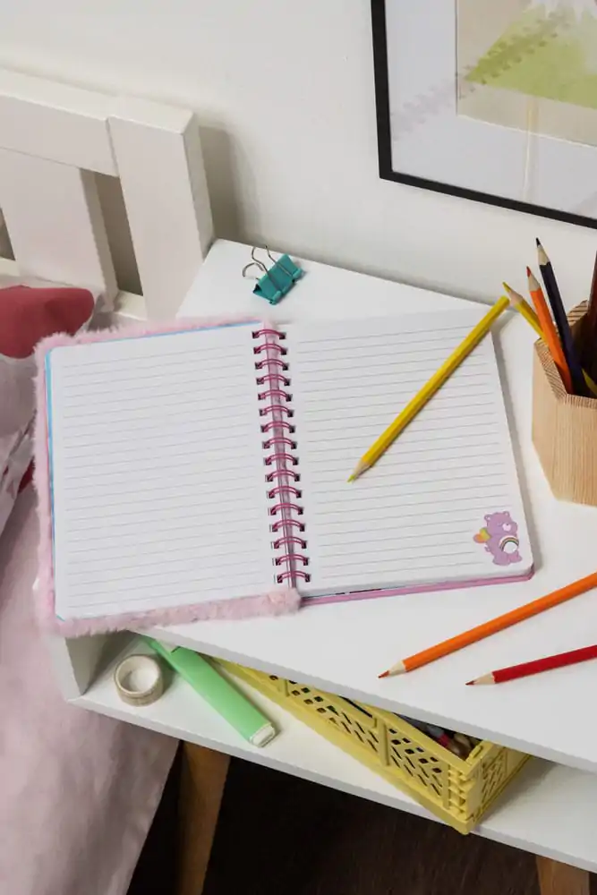 The Care Bears Notebook Fluffy - Zápisník plyšový produktová fotografia