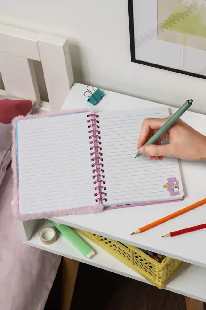 The Care Bears Notebook Fluffy - Zápisník plyšový produktová fotografia