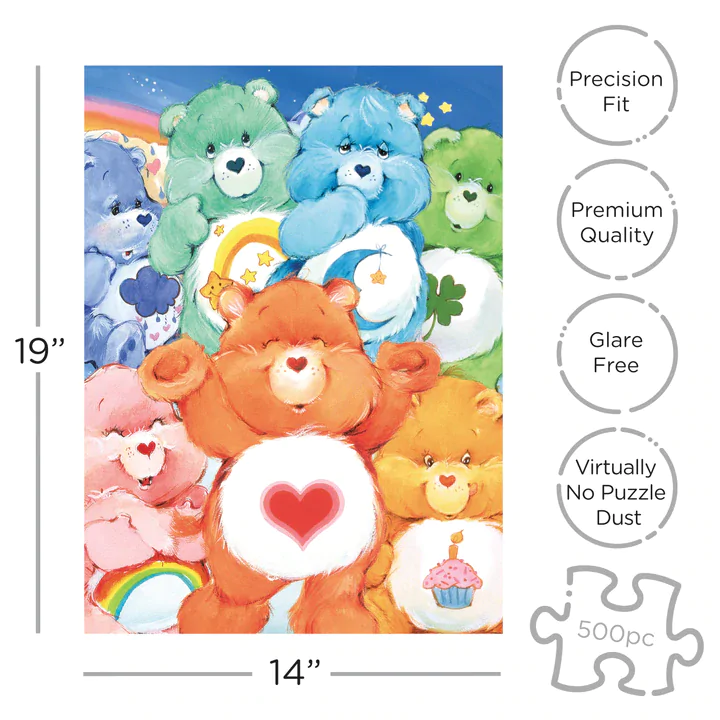 THE CARE BEARS Puzzle (500 ks) termékfotó