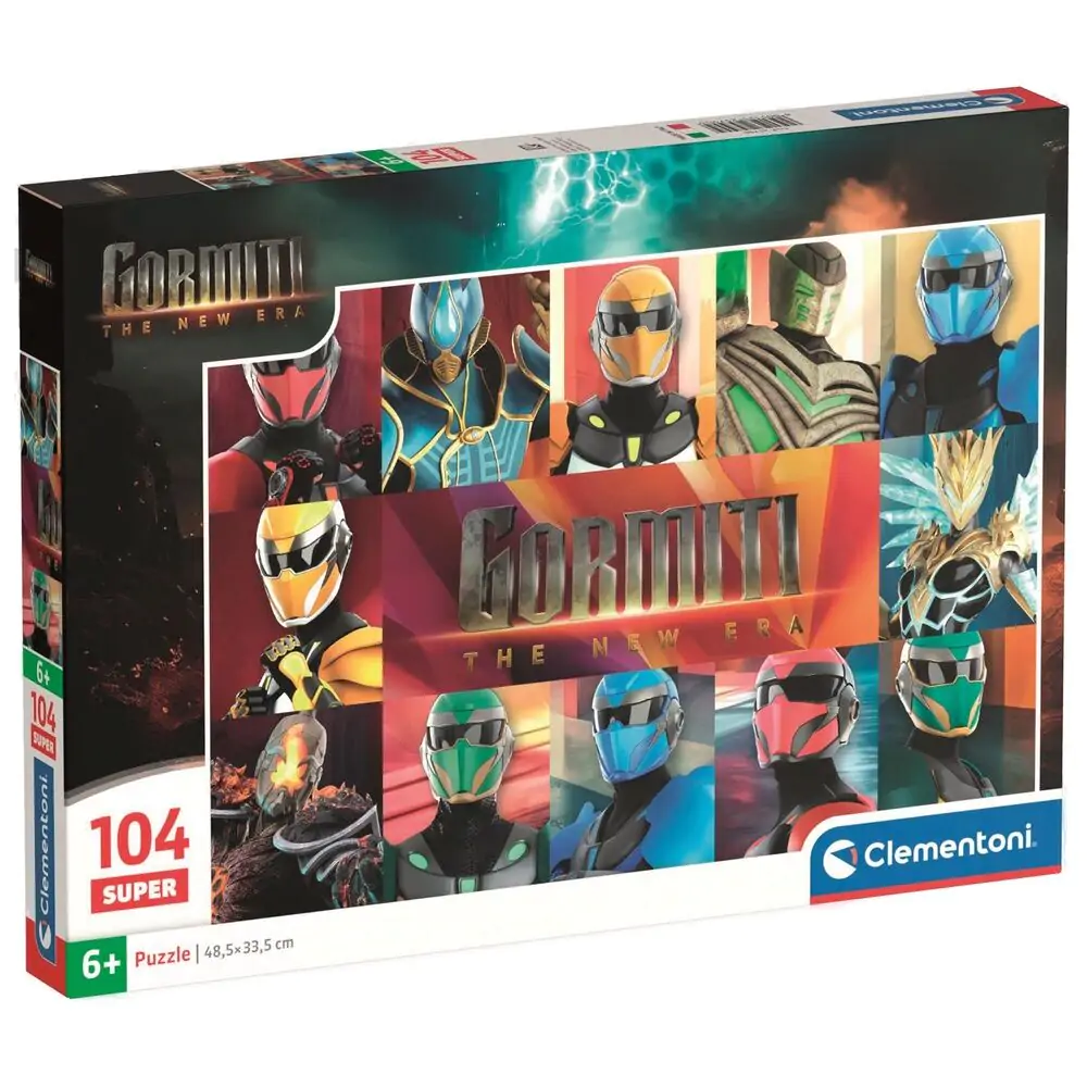 Gormiti The New Era super puzzle 104 dielikov produktová fotografia