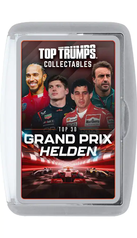 Grand Prix Helden Card Game Top Trumps Zberateľské predmety *Nemecká Verzia* produktová fotografia